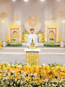 ผู้แทนผู้บริหาร มรท. บันทึกเทปโทรทัศน์ถวายพระพรชัยมงคล พระบาทสมเด็จพระเจ้าอยู่หัว
