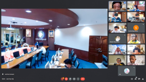 การประชุม คกก.พิจารณาร่างกฎ ข้อบังคับ และระเบียบของมหาวิทยาลัย ครั้งที่ 7/65
