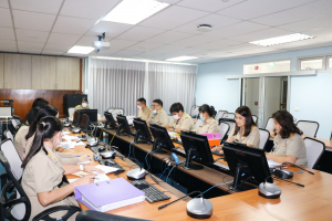 วจก.จัดประชุมแลกเปลี่ยนเรียนรู้และเตรียมการรับการตรวจประเมินคุณภาพการศึกษาภายใน ระดับคณะ