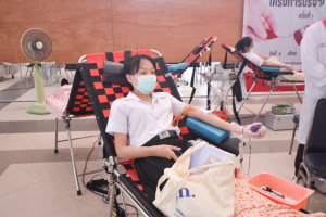 งานพยาบาล กองพัฒนา นศ.จัดโครงการบริจาคโลหิต ครั้งที่ 1