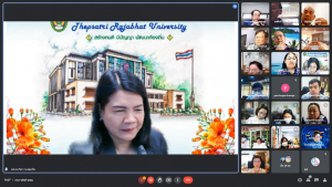 ผู้บริหาร มรท. และผู้เกี่ยวข้อง ร่วมรับฟังการแจ้งผลการติดตาม ตรวจสอบฯ ปีงบประมาณ พ.ศ.2565 ระยะ 6 เดือน