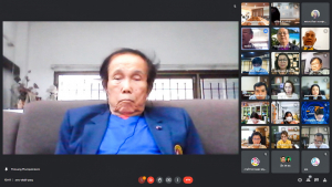ผู้บริหาร มรท. และผู้เกี่ยวข้อง ร่วมรับฟังการแจ้งผลการติดตาม ตรวจสอบฯ ปีงบประมาณ พ.ศ.2565 ระยะ 6 เดือน