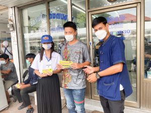 มรท. จัดกิจกรรมสืบสานประเพณีถวายเทียนพรรษา รณรงค์งดเหล้าเข้าพรรษา ปี 2565