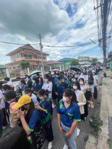 มรท. จัดกิจกรรมสืบสานประเพณีถวายเทียนพรรษา รณรงค์งดเหล้าเข้าพรรษา ปี 2565