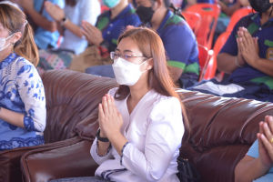 มรท. จัดกิจกรรมสืบสานประเพณีถวายเทียนพรรษา รณรงค์งดเหล้าเข้าพรรษา ปี 2565