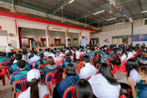 มรท. จัดกิจกรรมสืบสานประเพณีถวายเทียนพรรษา รณรงค์งดเหล้าเข้าพรรษา ปี 2565