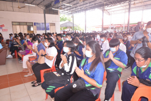 มรท. จัดกิจกรรมสืบสานประเพณีถวายเทียนพรรษา รณรงค์งดเหล้าเข้าพรรษา ปี 2565