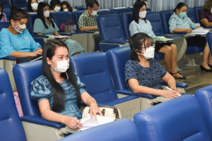 วจก.ประชุมอาจารย์และบุคลากร เปิดภาคการศึกษาที่ 1/65