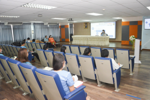 วจก.ประชุมอาจารย์และบุคลากร เปิดภาคการศึกษาที่ 1/65