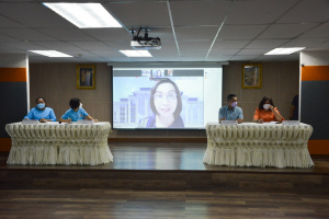 วจก.ประชุมอาจารย์และบุคลากร เปิดภาคการศึกษาที่ 1/65