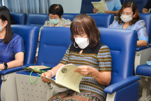วจก.ประชุมอาจารย์และบุคลากร เปิดภาคการศึกษาที่ 1/65