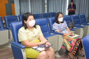 วจก.ประชุมอาจารย์และบุคลากร เปิดภาคการศึกษาที่ 1/65