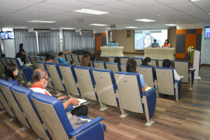 วจก.ประชุมอาจารย์และบุคลากร เปิดภาคการศึกษาที่ 1/65