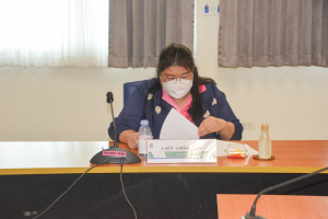 การประชุมหัวหน้าภาค-หัวหน้าสาขาวิชา และ คกก.ทวนสอบมาตรฐานฯ มนส. ครั้งที่ 7/65