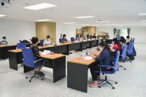 การประชุมหัวหน้าภาค-หัวหน้าสาขาวิชา และ คกก.ทวนสอบมาตรฐานฯ มนส. ครั้งที่ 7/65