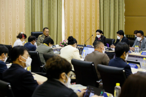 รักษาราชการแทนอธิการบดี มรท. ร่วมการประชุมอธิการบดี มรภ.ทั่วประเทศ และร่วมลงนาม MOU โครงการคู่เครือข่ายดูแลจิตใจ ก้าวสู่คนไทยคุณภาพ
