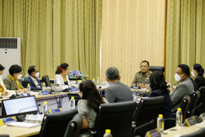 รักษาราชการแทนอธิการบดี มรท. ร่วมการประชุมอธิการบดี มรภ.ทั่วประเทศ และร่วมลงนาม MOU โครงการคู่เครือข่ายดูแลจิตใจ ก้าวสู่คนไทยคุณภาพ