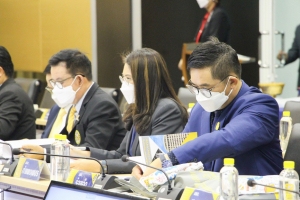 รักษาราชการแทนอธิการบดี มรท. ร่วมการประชุมอธิการบดี มรภ.ทั่วประเทศ และร่วมลงนาม MOU โครงการคู่เครือข่ายดูแลจิตใจ ก้าวสู่คนไทยคุณภาพ