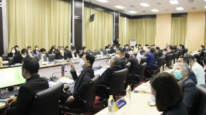 รักษาราชการแทนอธิการบดี มรท. ร่วมการประชุมอธิการบดี มรภ.ทั่วประเทศ และร่วมลงนาม MOU โครงการคู่เครือข่ายดูแลจิตใจ ก้าวสู่คนไทยคุณภาพ