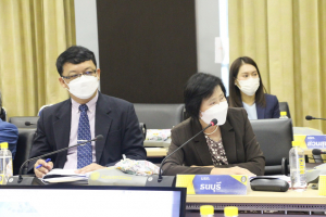 รักษาราชการแทนอธิการบดี มรท. ร่วมการประชุมอธิการบดี มรภ.ทั่วประเทศ และร่วมลงนาม MOU โครงการคู่เครือข่ายดูแลจิตใจ ก้าวสู่คนไทยคุณภาพ