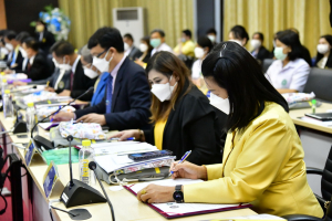 รักษาราชการแทนอธิการบดี มรท. ร่วมการประชุมอธิการบดี มรภ.ทั่วประเทศ และร่วมลงนาม MOU โครงการคู่เครือข่ายดูแลจิตใจ ก้าวสู่คนไทยคุณภาพ