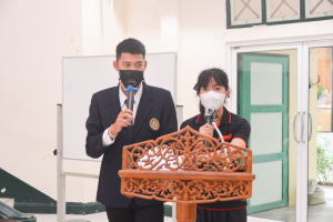 กกต.จ.ลพบุรี ร่วมกับ มรท. จัดอบรมหลักสูตรเยาวชนพลเมืองในวิถีใหม่ให้นักเรียน รร.สาธิต มรท.