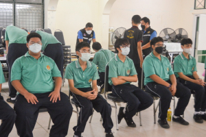 กกต.จ.ลพบุรี ร่วมกับ มรท. จัดอบรมหลักสูตรเยาวชนพลเมืองในวิถีใหม่ให้นักเรียน รร.สาธิต มรท.