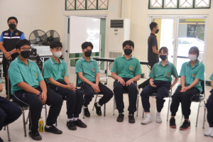กกต.จ.ลพบุรี ร่วมกับ มรท. จัดอบรมหลักสูตรเยาวชนพลเมืองในวิถีใหม่ให้นักเรียน รร.สาธิต มรท.