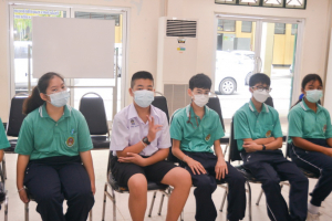 กกต.จ.ลพบุรี ร่วมกับ มรท. จัดอบรมหลักสูตรเยาวชนพลเมืองในวิถีใหม่ให้นักเรียน รร.สาธิต มรท.