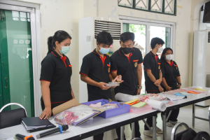 กกต.จ.ลพบุรี ร่วมกับ มรท. จัดอบรมหลักสูตรเยาวชนพลเมืองในวิถีใหม่ให้นักเรียน รร.สาธิต มรท.