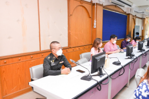 การประชุมคณะทำงานขับเคลื่อนยุทธศาสตร์ด้านการประชาสัมพันธ์จังหวัดลพบุรี ครั้งที่ 3/65