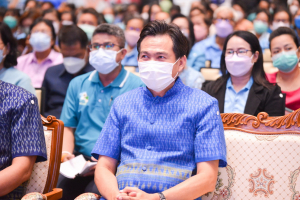 ผู้บริหาร มรท. ร่วมพิธีเปิดงานมหกรรมไกล่เกลี่ยหนี้สินครัวเรือน จังหวัดลพบุรี และยุติธรรมพบประชาชน ครั้งที่ 49