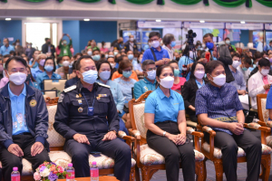 ผู้บริหาร มรท. ร่วมพิธีเปิดงานมหกรรมไกล่เกลี่ยหนี้สินครัวเรือน จังหวัดลพบุรี และยุติธรรมพบประชาชน ครั้งที่ 49