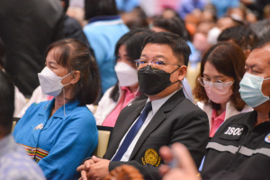 ผู้บริหาร มรท. ร่วมพิธีเปิดงานมหกรรมไกล่เกลี่ยหนี้สินครัวเรือน จังหวัดลพบุรี และยุติธรรมพบประชาชน ครั้งที่ 49