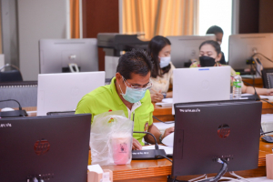 สนอ. จัดประชุมเตรียมความพร้อมรับการตรวจประเมินคุณภาพการศึกษาภายใน ระดับหน่วยงานตามโครงสร้าง ประจำปีการศึกษา 2564