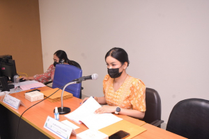 การประชุม คกก.ประจำคณะมนุษยศาสตร์และสังคมศาสตร์ ครั้งที่ 7/65