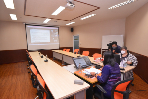 การประชุม คกก.กองทุนพัฒนาบุคลากร มรท. ครั้งที่ 4/65
