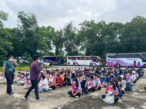กองพัฒนา นศ. จัดอบรมคุณธรรมจริยธรรมตามศาสตร์พระราชาฯ