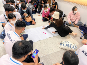 กองพัฒนา นศ. จัดอบรมคุณธรรมจริยธรรมตามศาสตร์พระราชาฯ