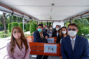 ผู้บริหาร มรท. นำคณาจารย์และบุคลากรศูนย์ภาษา ดูงานวิทยาลัยการจัดการอุตสาหกรรมบริการ มรภ.สวนสุนันทา วิทยาเขตนครปฐม เพื่อเตรียมความพร้อมการจัดตั้งวิทยาลัยนานาชาติ มรท.