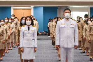 มรท. จัดพิธีถวายพระพรชัยมงคลพระบาทสมเด็จพระเจ้าอยู่หัว และพิธีถวายสัตย์ปฏิญาณเพื่อเป็นข้าราชการที่ดีและพลังของแผ่นดิน