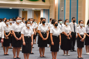 มรท. จัดพิธีถวายพระพรชัยมงคลพระบาทสมเด็จพระเจ้าอยู่หัว และพิธีถวายสัตย์ปฏิญาณเพื่อเป็นข้าราชการที่ดีและพลังของแผ่นดิน