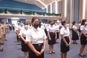 มรท. จัดพิธีถวายพระพรชัยมงคลพระบาทสมเด็จพระเจ้าอยู่หัว และพิธีถวายสัตย์ปฏิญาณเพื่อเป็นข้าราชการที่ดีและพลังของแผ่นดิน