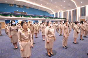 มรท. จัดพิธีถวายพระพรชัยมงคลพระบาทสมเด็จพระเจ้าอยู่หัว และพิธีถวายสัตย์ปฏิญาณเพื่อเป็นข้าราชการที่ดีและพลังของแผ่นดิน