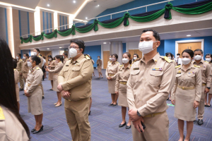 มรท. จัดพิธีถวายพระพรชัยมงคลพระบาทสมเด็จพระเจ้าอยู่หัว และพิธีถวายสัตย์ปฏิญาณเพื่อเป็นข้าราชการที่ดีและพลังของแผ่นดิน