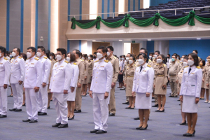 มรท. จัดพิธีถวายพระพรชัยมงคลพระบาทสมเด็จพระเจ้าอยู่หัว และพิธีถวายสัตย์ปฏิญาณเพื่อเป็นข้าราชการที่ดีและพลังของแผ่นดิน