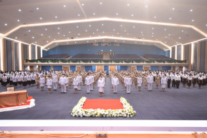 มรท. จัดพิธีถวายพระพรชัยมงคลพระบาทสมเด็จพระเจ้าอยู่หัว และพิธีถวายสัตย์ปฏิญาณเพื่อเป็นข้าราชการที่ดีและพลังของแผ่นดิน