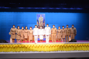 มรท. จัดพิธีถวายพระพรชัยมงคลพระบาทสมเด็จพระเจ้าอยู่หัว และพิธีถวายสัตย์ปฏิญาณเพื่อเป็นข้าราชการที่ดีและพลังของแผ่นดิน