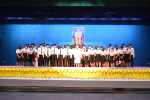 มรท. จัดพิธีถวายพระพรชัยมงคลพระบาทสมเด็จพระเจ้าอยู่หัว และพิธีถวายสัตย์ปฏิญาณเพื่อเป็นข้าราชการที่ดีและพลังของแผ่นดิน