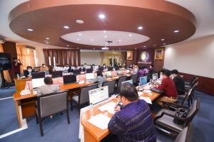 มรท. จัดประชุมวิพากษ์แผนพัฒนาเศรษฐกิจภาคเอกชนระดับภูมิภาค พ.ศ.2566 - 2570 จังหวัดลพบุรี